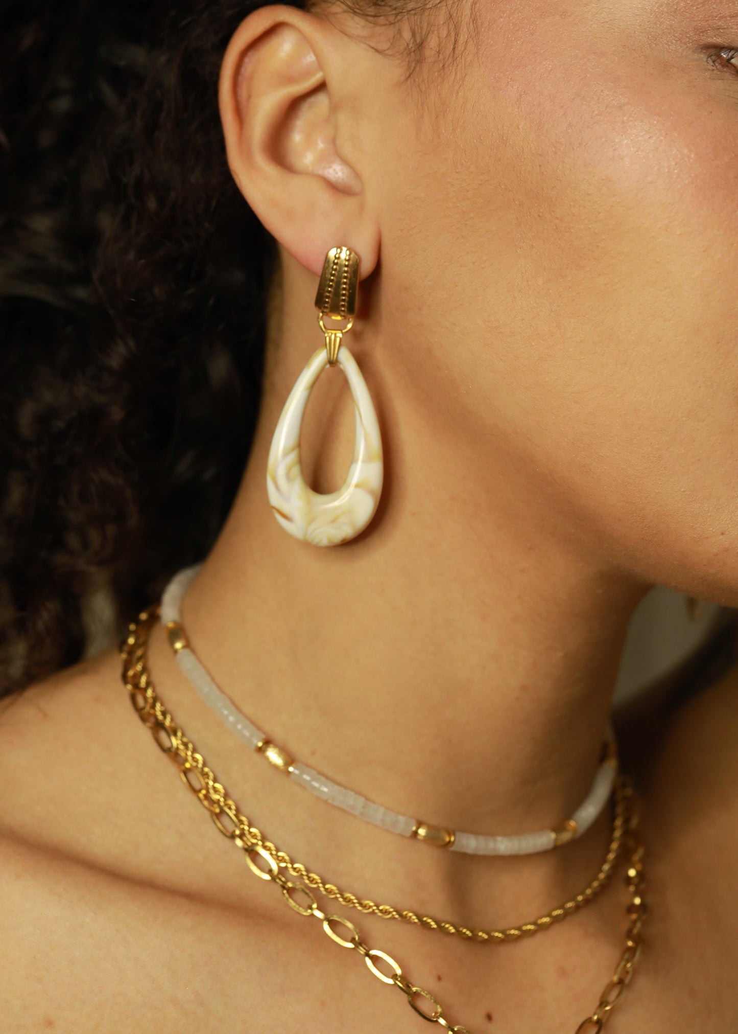 Boucles d'oreilles Solenn